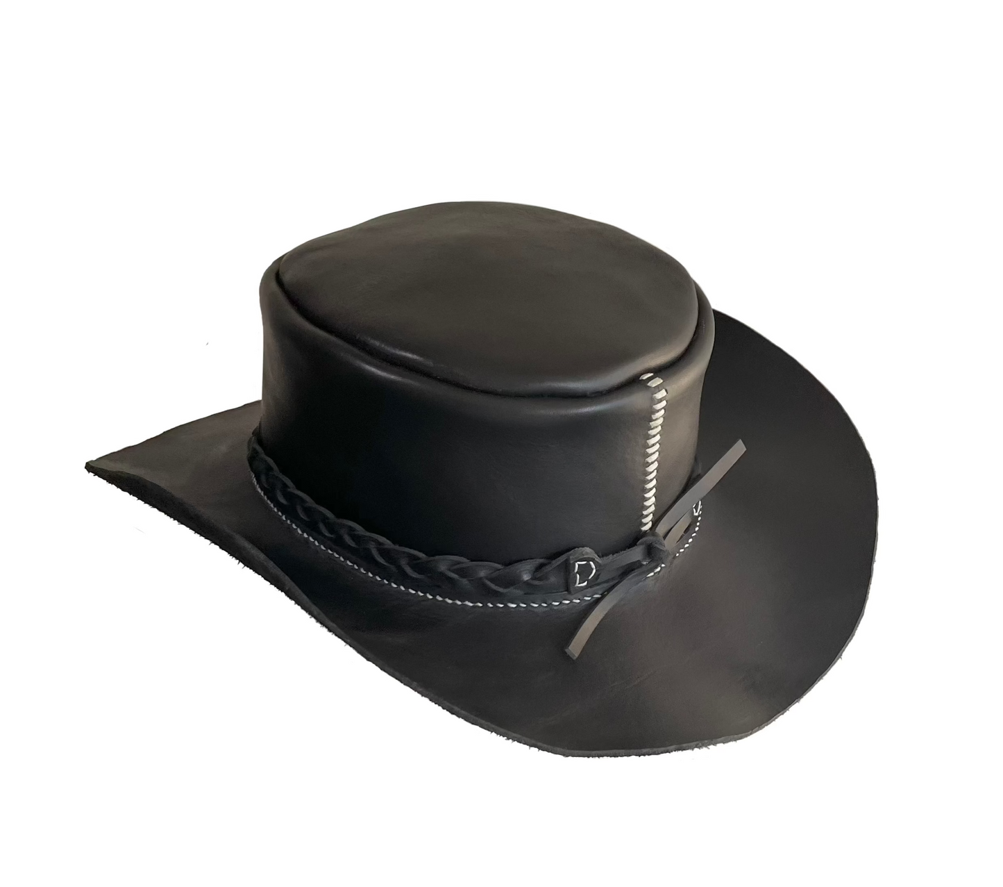 Vegetable Tanned Leather Hat